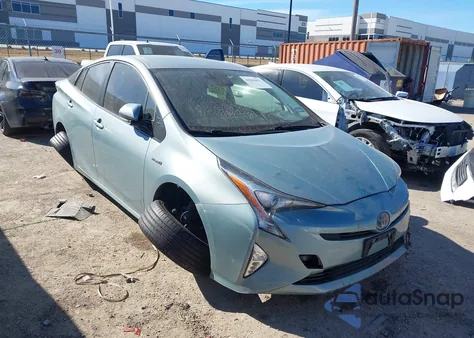 2016 Toyota Prius Three Touring from USA, damaged, VIN JTDKARFU1G3521516